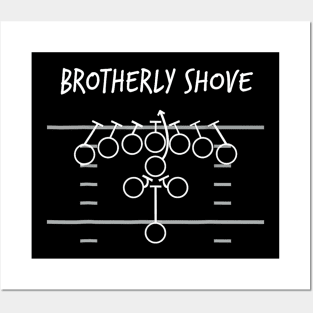 Brotherly Shove Philadelphia Eagles Posters and Art